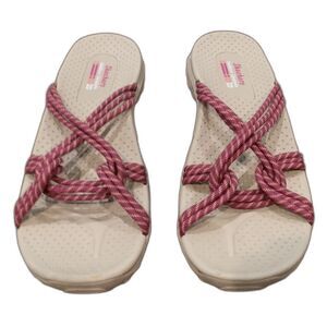 Skechers Mauve and Beige Sandals